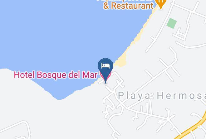 Carrillo - Hotel Bosque Del Mar Maps