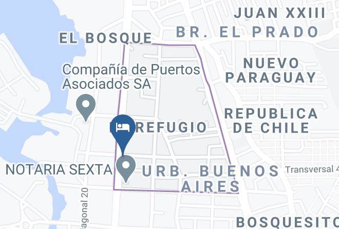 Cartagena De Indias - Hotel Bosque Real Maps