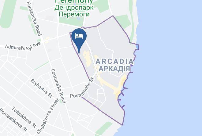 Odesa - Hotel Bossfor Maps