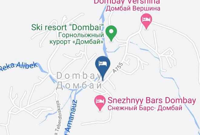 Karachayevsk - Hotel Bostan Maps