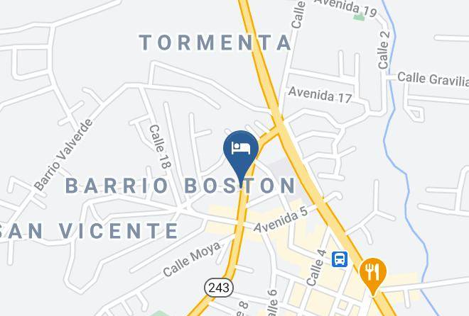 Perez Zeledon - Hotel Boston Pz Maps