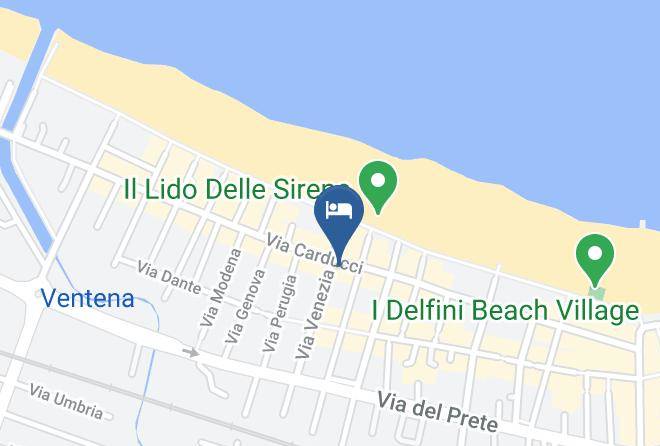 Rimini - Hotel Boston Maps