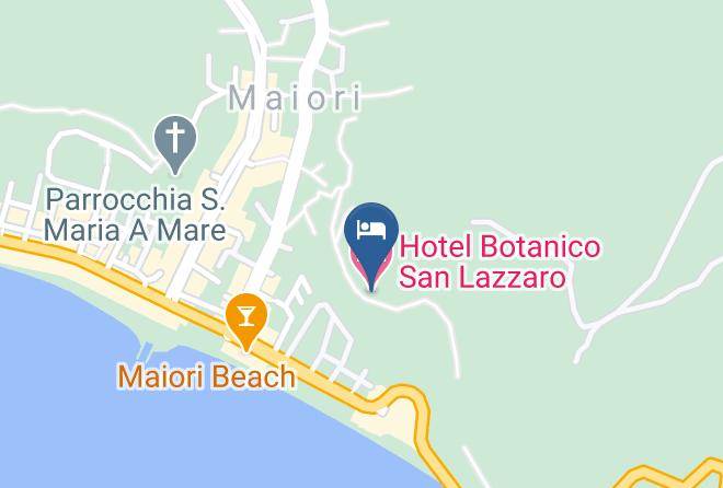 Salerno - Hotel Botanico San Lazzaro Maps