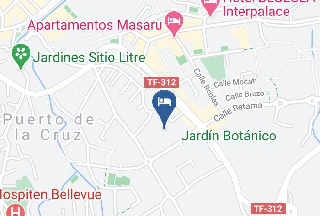 Santa Cruz De Tenerife - Hotel Botanico & The Oriental Spa Garden Maps