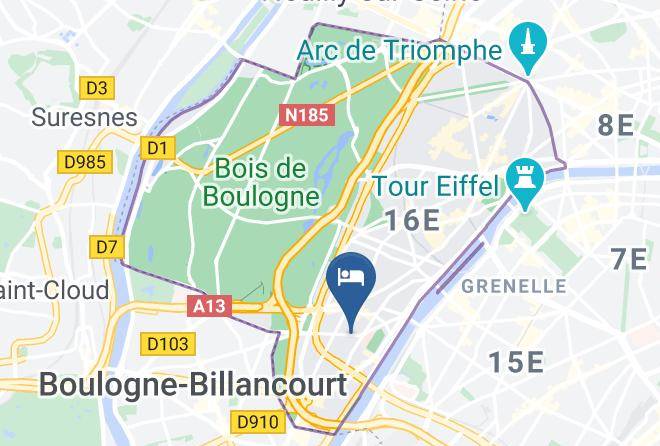 Paris - Hotel Botaniste Maps