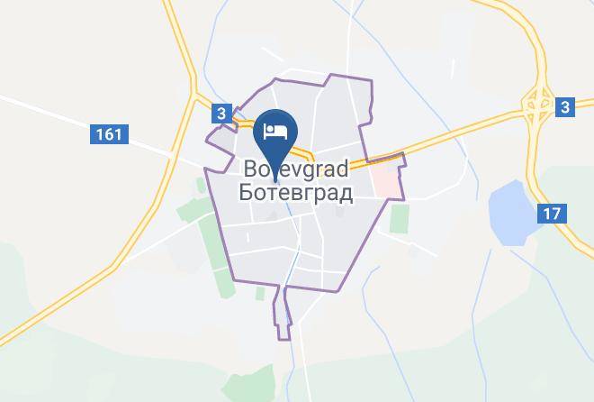 Hotel Botevgrad Map