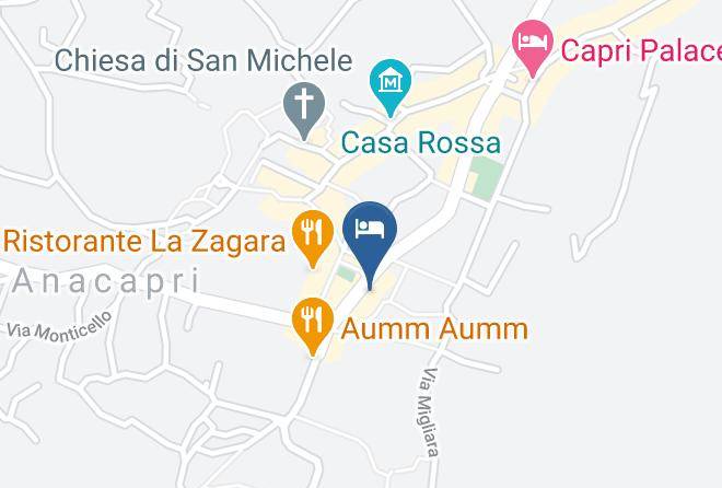 Naples - Hotel Bougainville Capri Maps