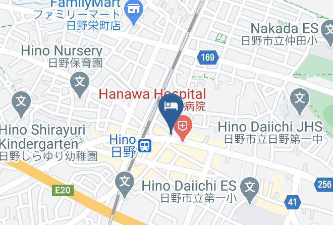 Hino City - Hotel Bougainvillea Hino Maps