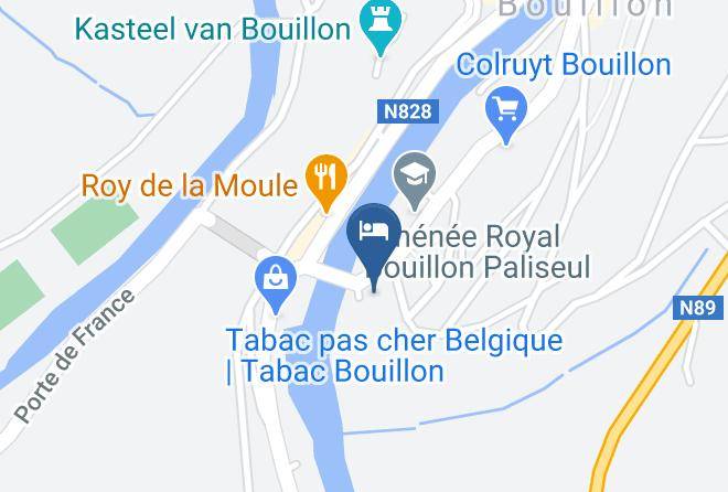 Luxemburg Province - Hotel Bouillon Maps