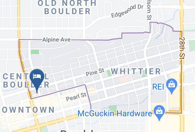 Boulder - Hotel Boulderado Maps