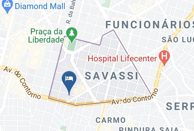 Belo Horizonte - Hotel Boulevard Express Maps
