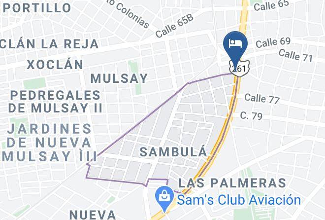 Merida - Hotel Boulevard Infante Maps