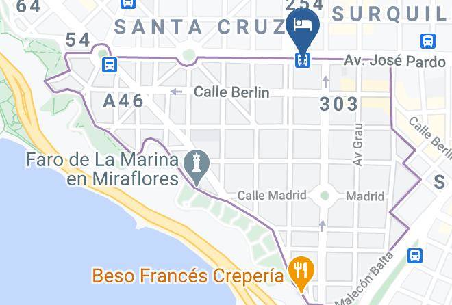 Miraflores - Hotel Boulevard Maps