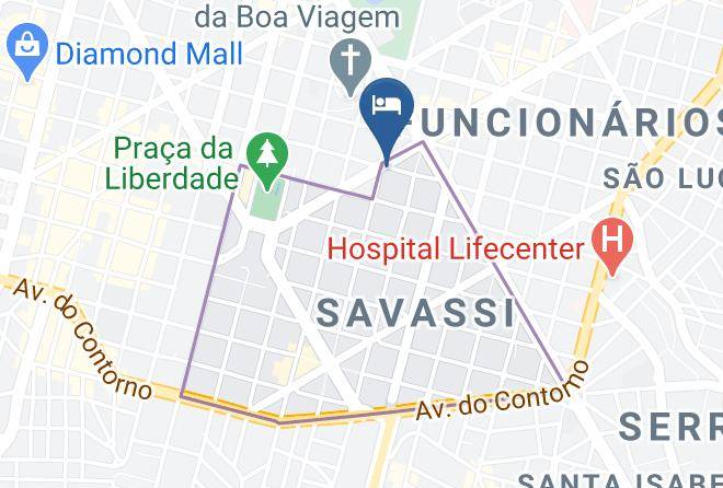 Belo Horizonte - Hotel Boulevard Park Maps