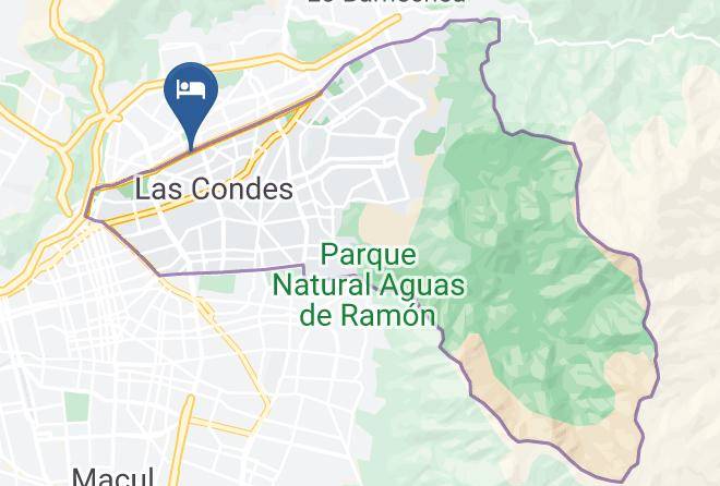 Santiago - Hotel Boulevard Suites Maps