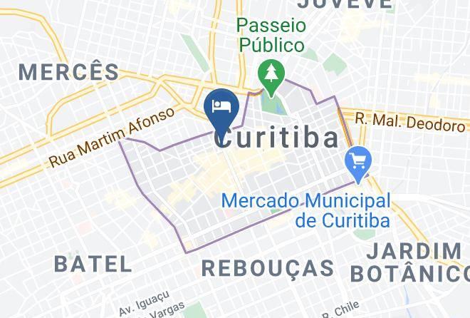 Curitiba - Hotel Bourbon Curitiba Maps