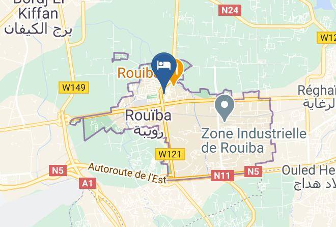Algeria - Hotel Bournissa Maps