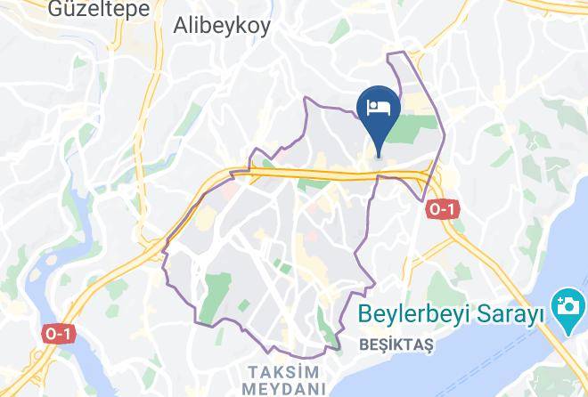 Sisli - Hotel Boursier Maps