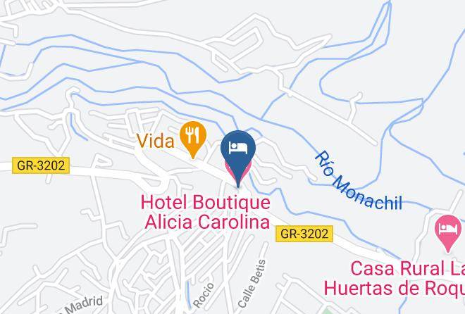 Granada - Hotel Boutique Alicia Carolina Maps