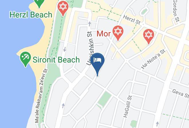 Netanya - Hotel Boutique Alma Maps