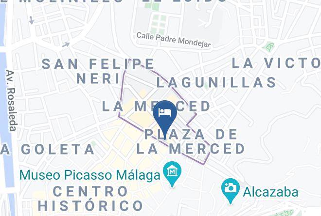 Malaga - Hotel Boutique Anahita Maps