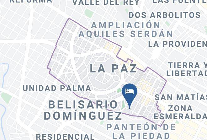 Puebla La Paz - Hotel Boutique Angelopolis & Business Maps