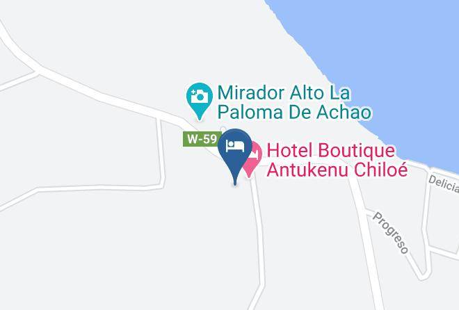 Chiloe Province - Hotel Boutique Antukenu Maps
