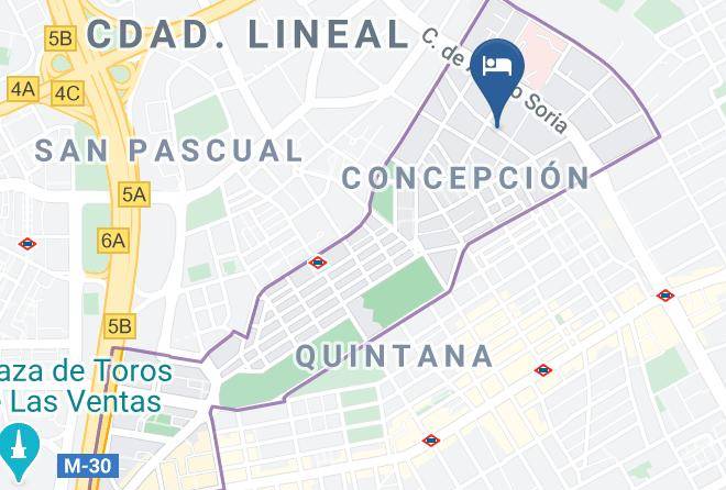 Madrid - Hotel Boutique Arturo Soria Palace Maps