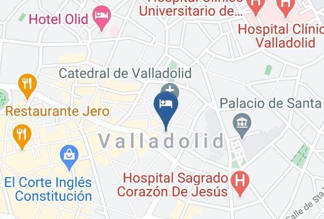 Valladolid - Hotel Boutique Atrio Maps