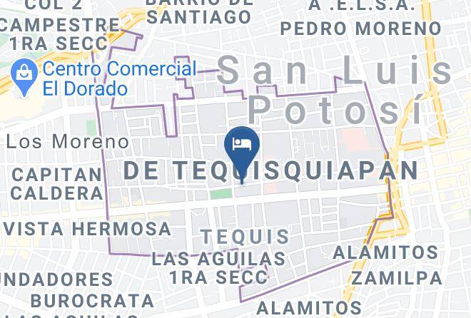 San Luis Potosi De Tequisquiapan - Hotel Boutique Azabu Maps