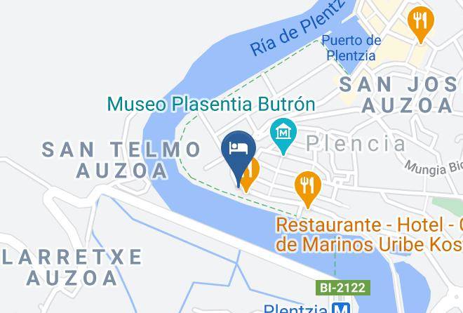 Bizkaia - Hotel Boutique Bahia De Plentzia Maps