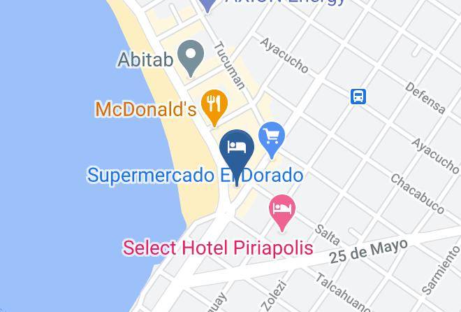 Piriapolis - Hotel Boutique Bakari Maps
