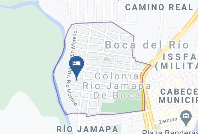 Boca Del Rio - Hotel Boutique Boca Veracruz Maps