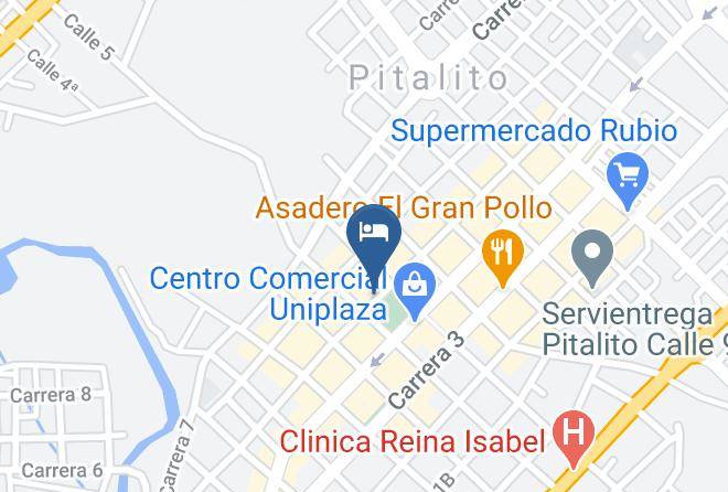 Pitalito - Hotel Boutique Calamo Maps