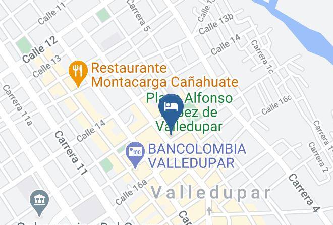 Valledupar - Hotel Boutique Calle Grande Maps