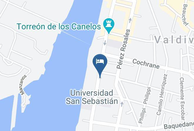 Valdivia Province - Hotel Boutique Borderio Maps
