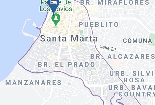 Santa Marta - Hotel Boutique Don Pepe Maps