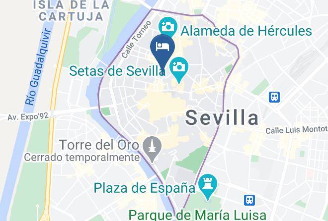 Seville - Hotel Boutique Dona Lola Maps