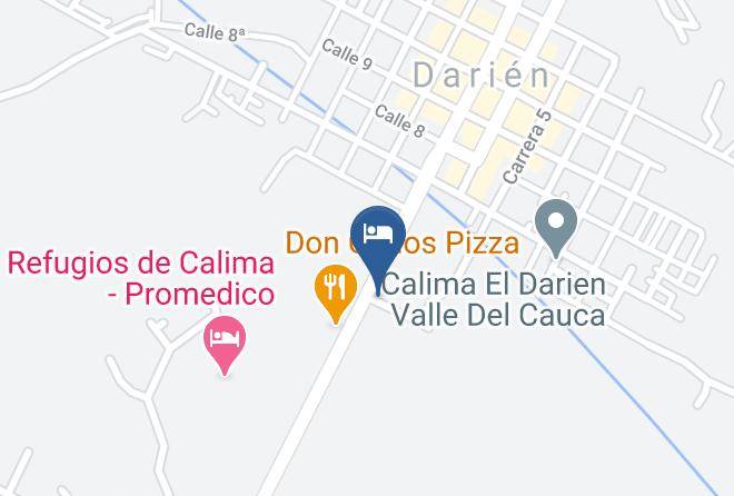 Calima - Hotel Boutique El Punto Ideal Maps