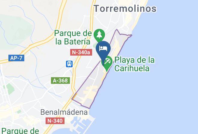 Malaga - El Tiburon Hotel Boutique & Spa Maps