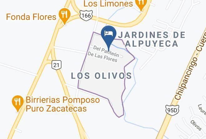 Xochitepec - Hotel Boutique El Tulipan Maps