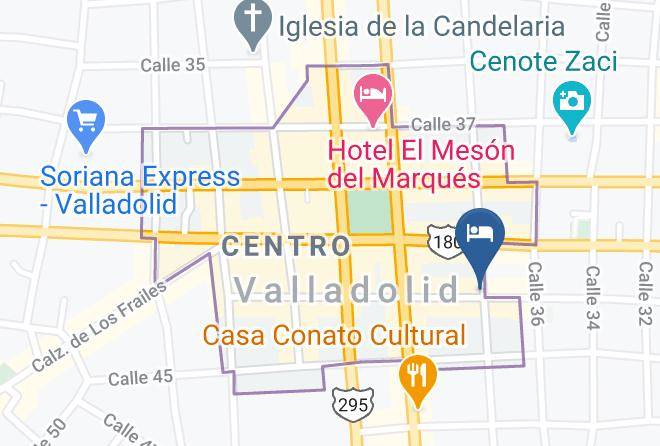 Valladolid - Hotel Boutique Gayser Maps