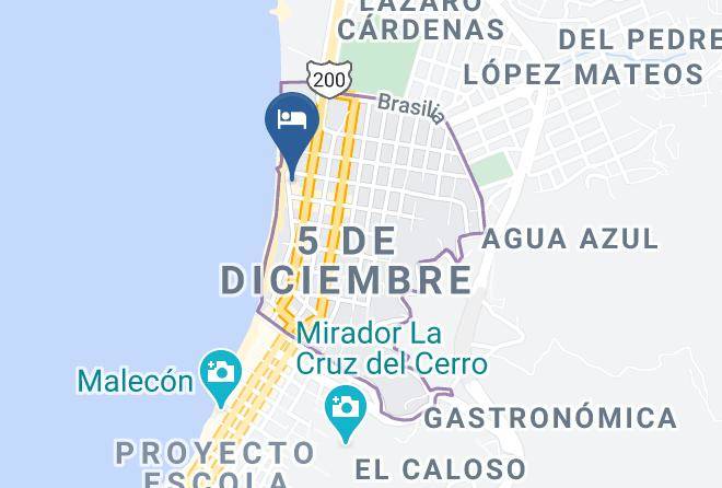 Puerto Vallarta - The Paramar Beachfront Hotel Boutique Puerto Vallarta Maps