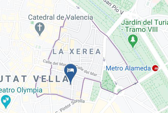Valencia - Hotel Boutique Helen Berger Maps