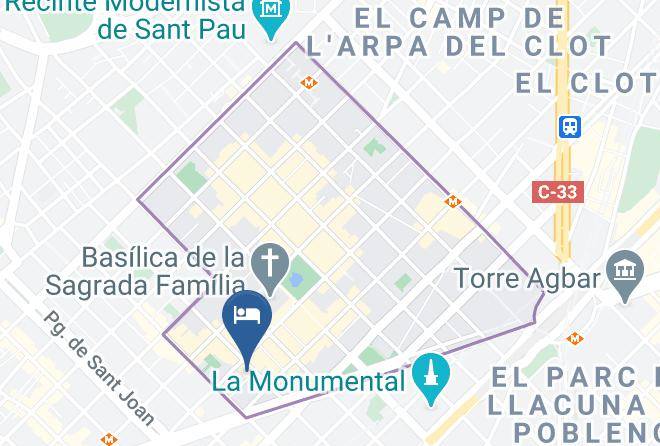 Barcelona - Hotel Boutique Hostemplo Maps