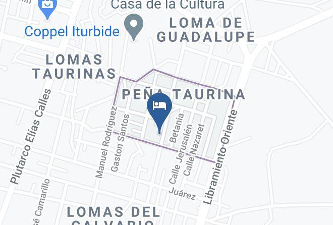 San Jose Iturbide - Hotel Boutique Jayco Maps