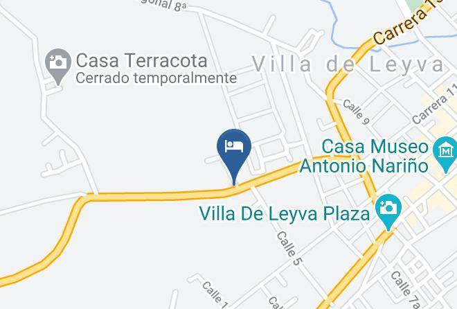 Hotel Boutique La Carreta Map