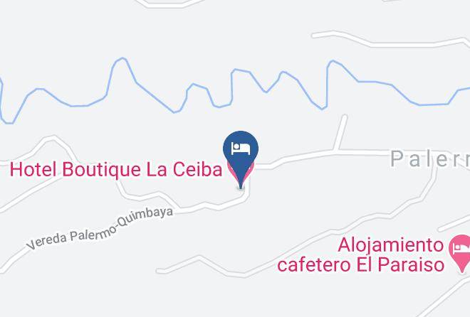 Quimbaya - Hotel Boutique La Ceiba Maps