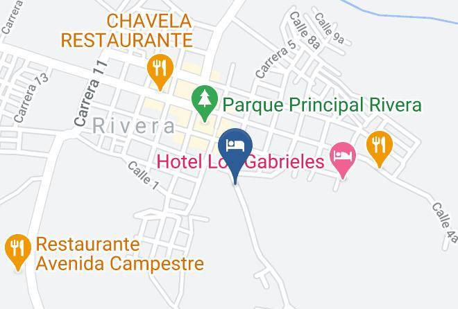Rivera - Hotel Boutique La Riviera Maps