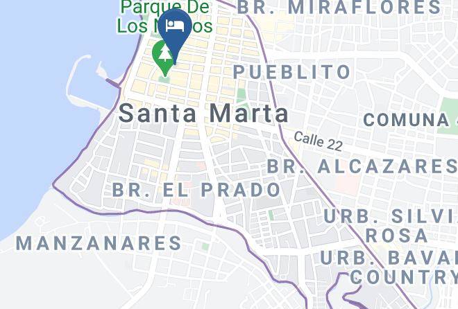 Santa Marta - Hotel Boutique La Solera Del Pozo Maps